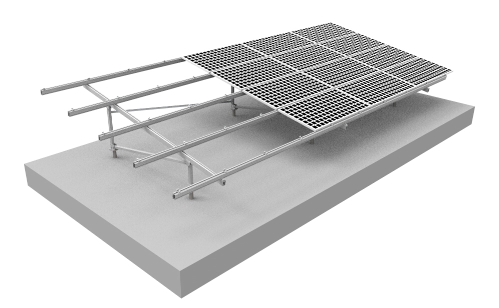  Aluminum Solar Ground Mounting System 