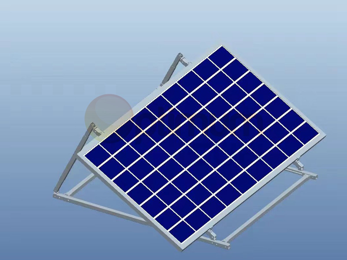 Adjustable Flat Solar Mounting System 