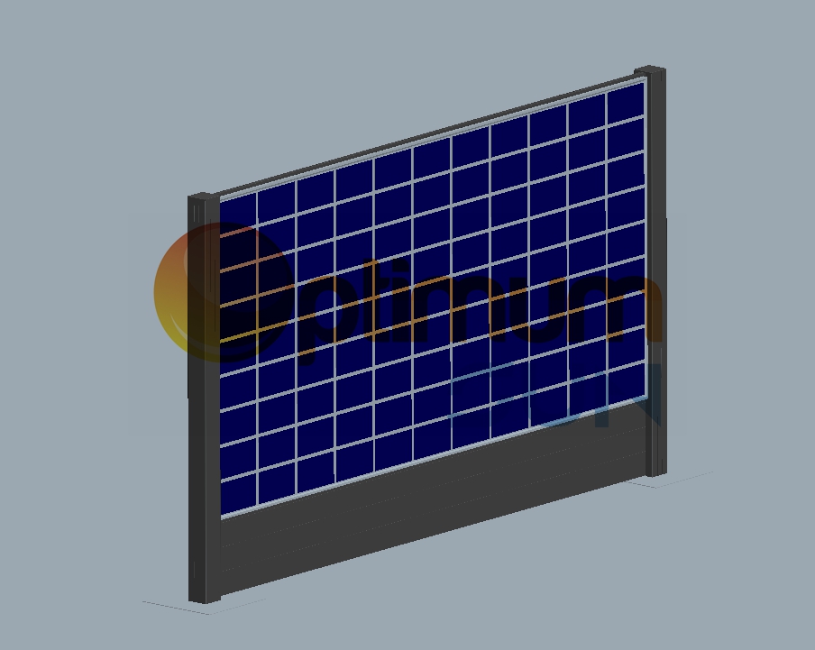 Optimum Sun Solar Panel Fences 